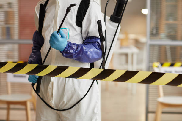 Professional Infectious Disease Decontamination technician working in Woodstock, MD